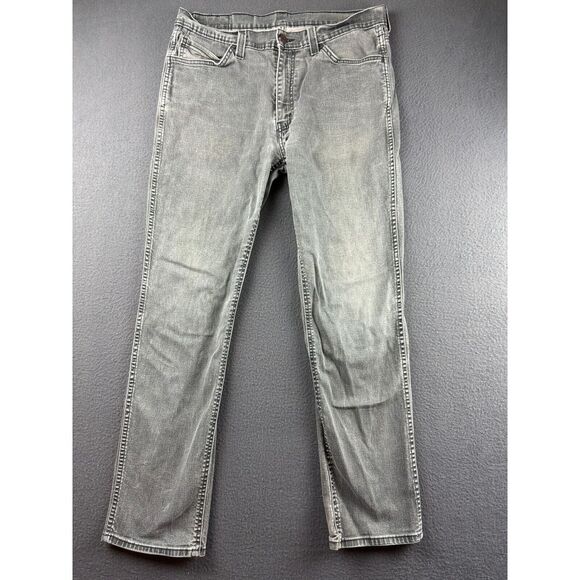 Levi's Other - Levis 541 Jeans Men's 34x31* Gray Denim Athletic Fit Straight Stretch Tapered